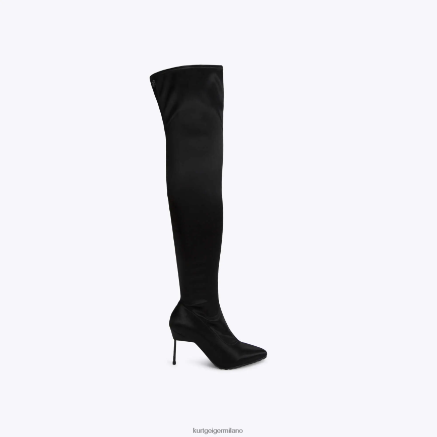 esso Kurt Geiger donne Barbacane di Londra sopra il ginocchio inzuppato nero 8024FF266 | calzature