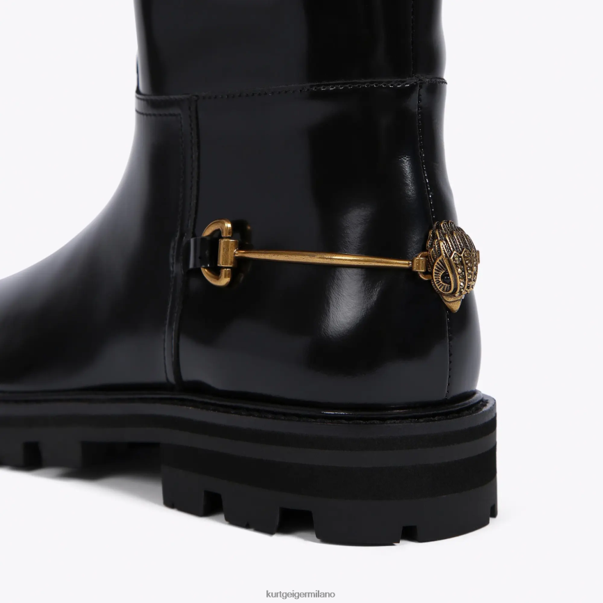 esso Kurt Geiger donne Stivale da equitazione London Carnaby nero 8024FF399 | calzature