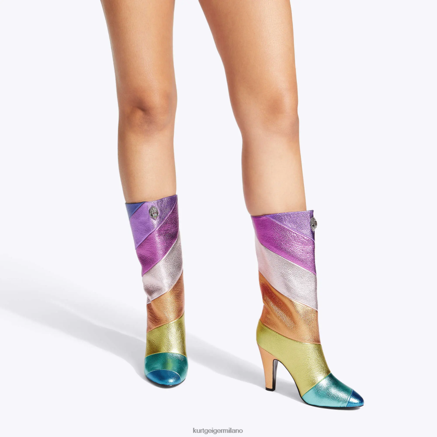 esso Kurt Geiger donne stivale kensington arcobaleno londra multi/altro 8024FF145 | calzature