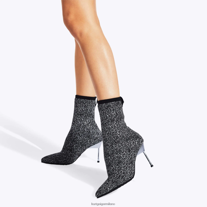 esso Kurt Geiger donne Barbacane di Londra argento 8024FF402 | calzature