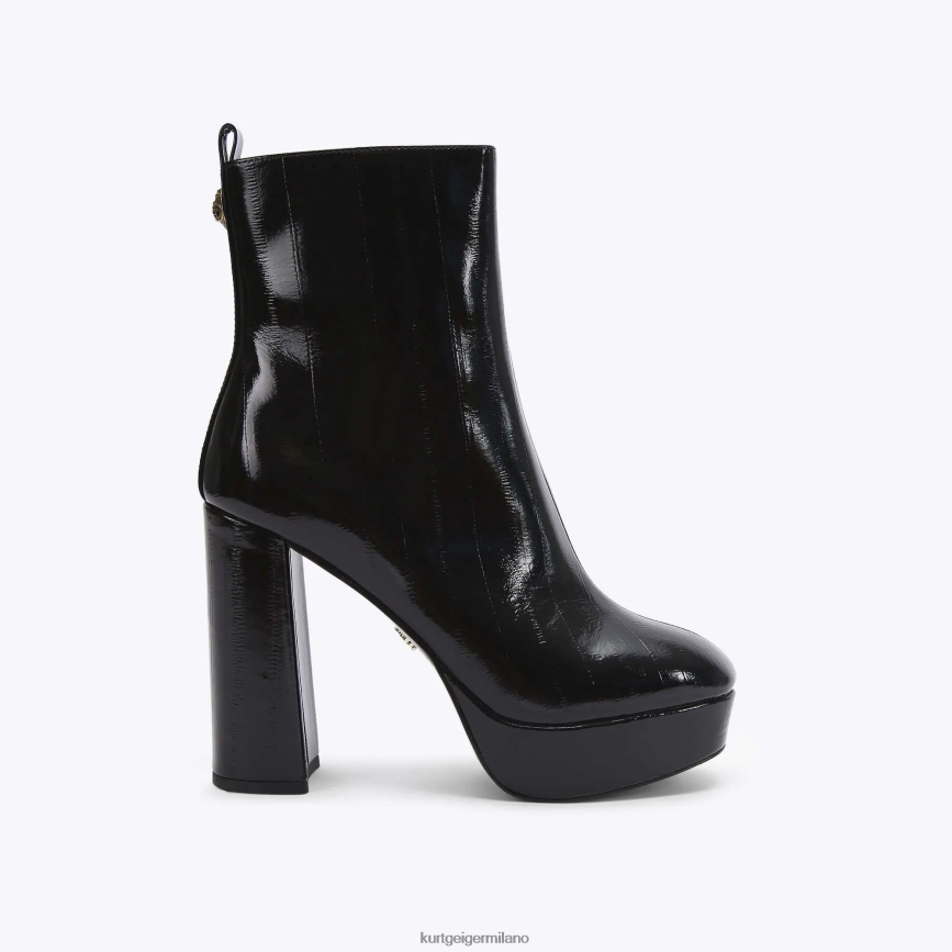 esso Kurt Geiger donne Stivaletto con plateau London Pierra nero 8024FF401 | calzature