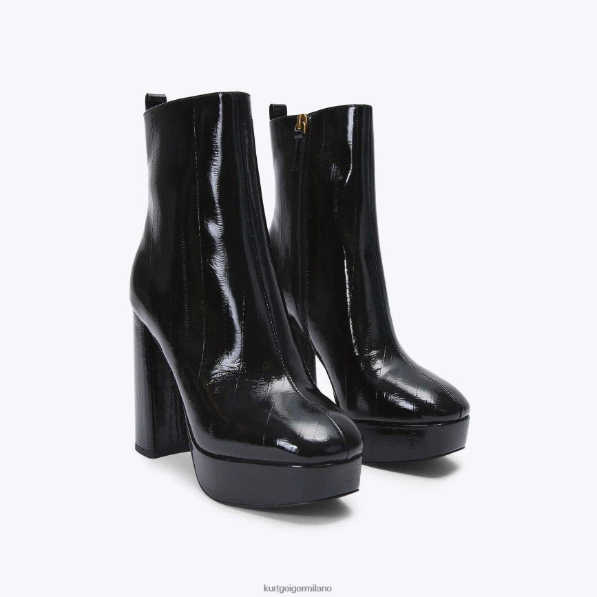 esso Kurt Geiger donne Stivaletto con plateau London Pierra nero 8024FF401 | calzature