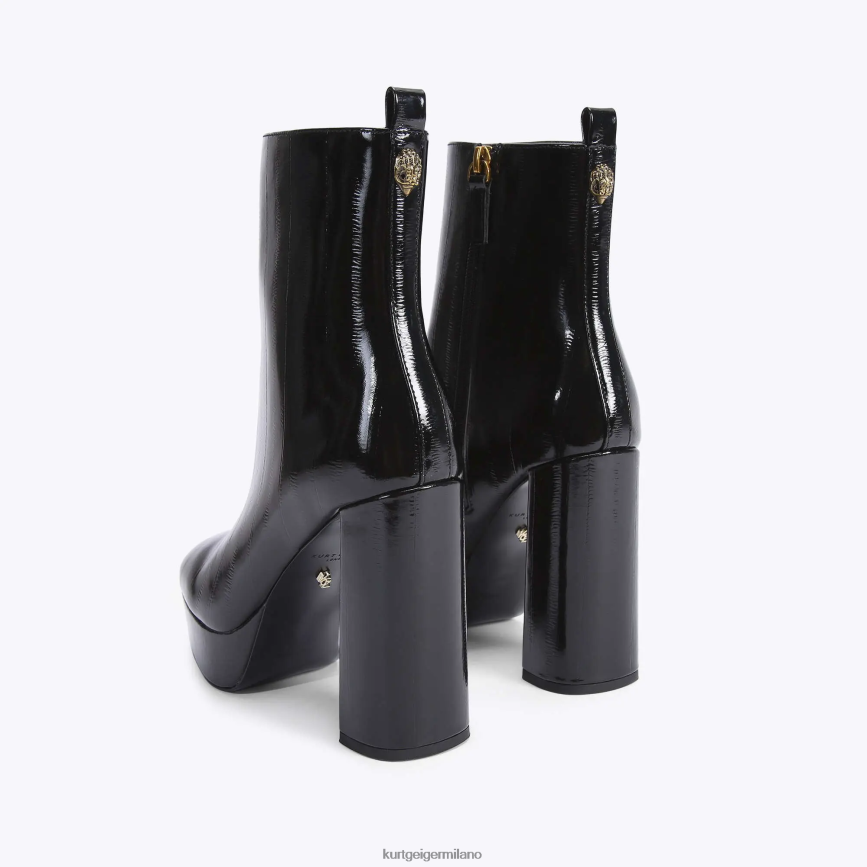 esso Kurt Geiger donne Stivaletto con plateau London Pierra nero 8024FF401 | calzature