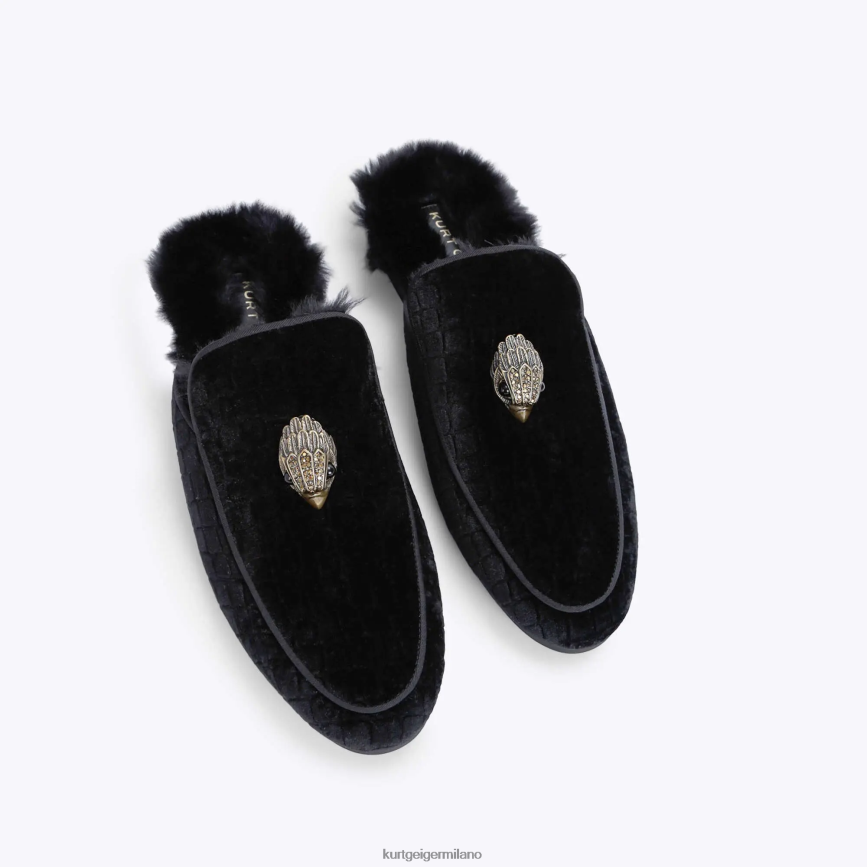 esso Kurt Geiger uomini Londra Hugh Mule 2 nero 8024FF644 | calzature