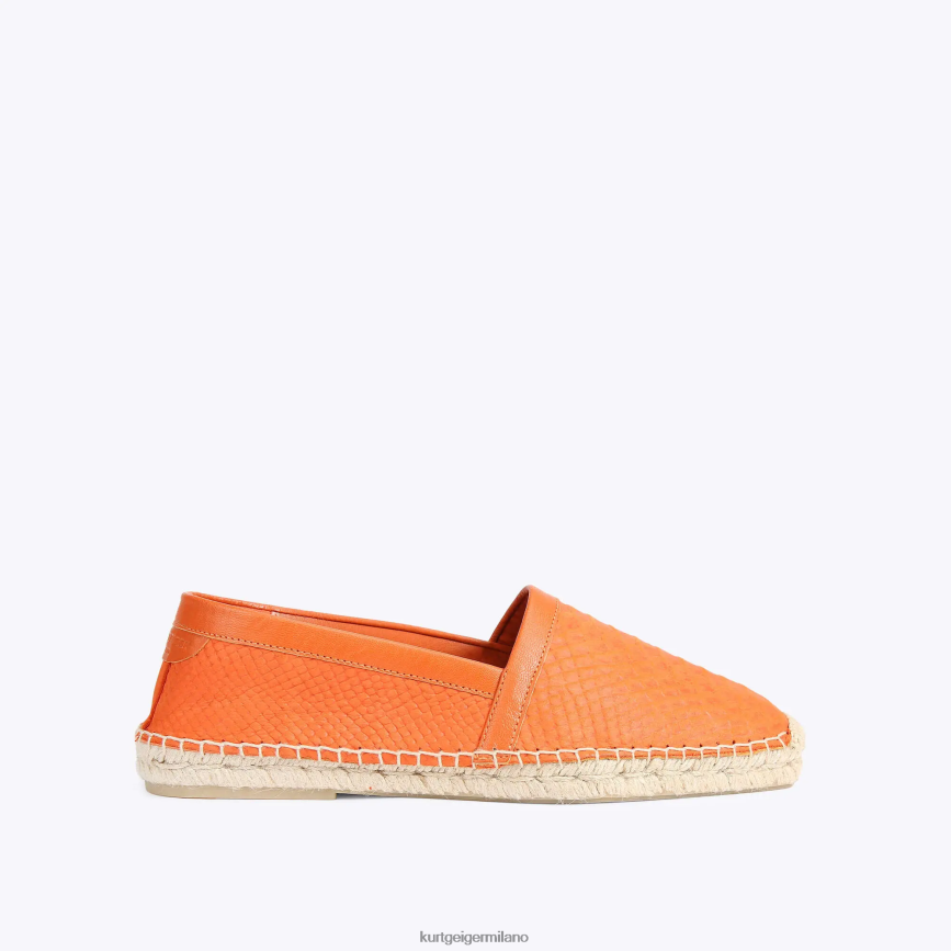 esso Kurt Geiger uomini Londra Isacco arancia 8024FF494 | calzature