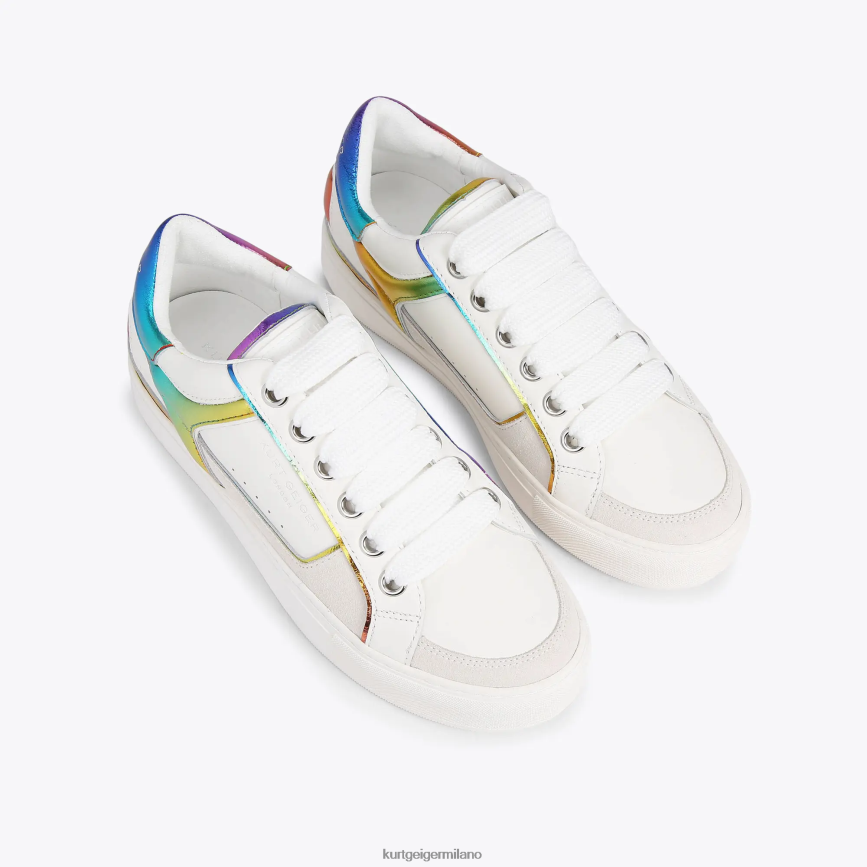 esso Kurt Geiger uomini banca sud di londra pettine bianco 8024FF592 | calzature