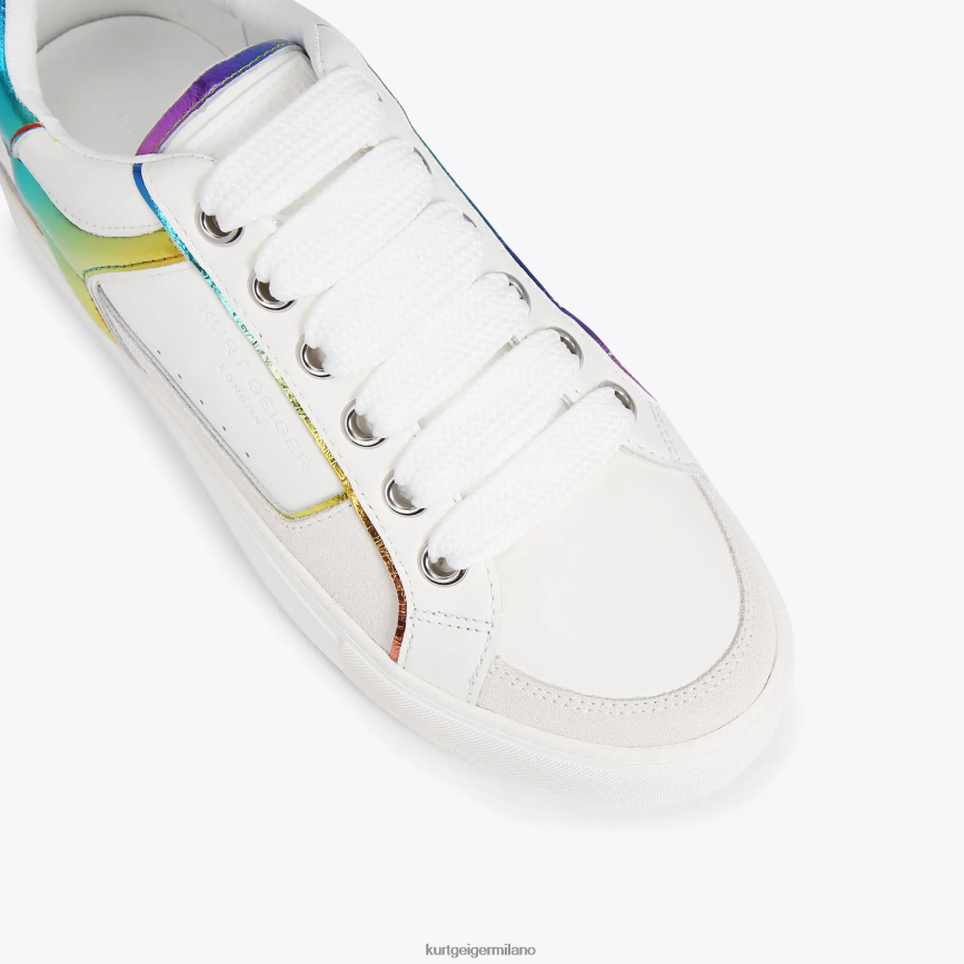 esso Kurt Geiger uomini banca sud di londra pettine bianco 8024FF592 | calzature