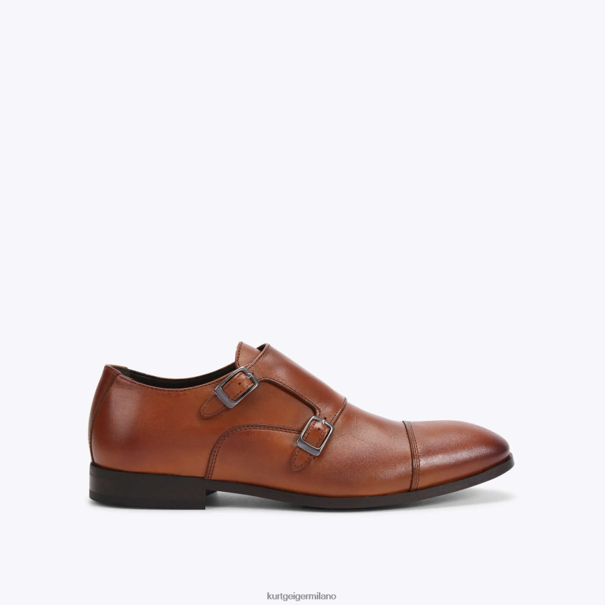 esso Kurt Geiger uomini Londra Harry Monk abbronzatura 8024FF645 | calzature