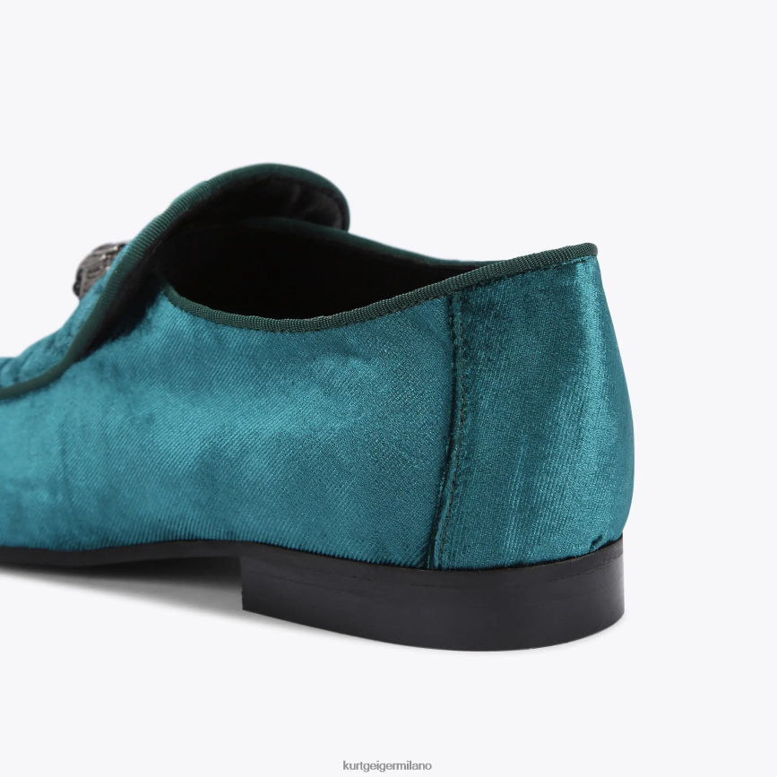 esso Kurt Geiger uomini Londra Hugh Eagle Head verde acqua 8024FF625 | calzature