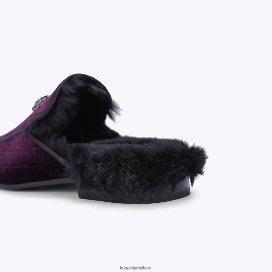 esso Kurt Geiger uomini Londra Hugh Mule 2 viola 8024FF643 | calzature