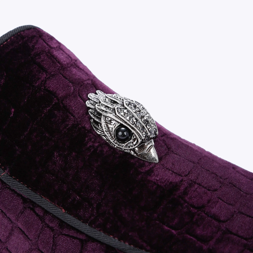 esso Kurt Geiger uomini Londra Hugh Mule 2 viola 8024FF643 | calzature