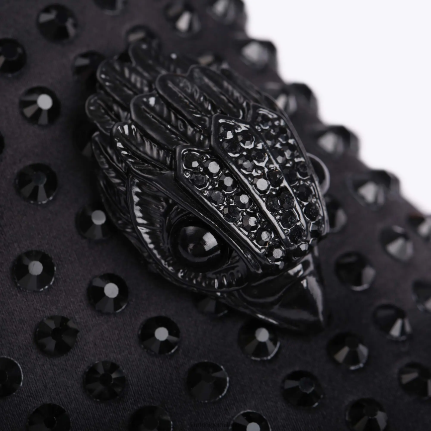 esso Kurt Geiger uomini Stallone inzuppato di Hugh Eagle di Londra nero 8024FF272 | calzature