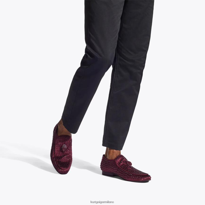 esso Kurt Geiger uomini Stallone inzuppato di Hugh Eagle di Londra vino 8024FF271 | calzature