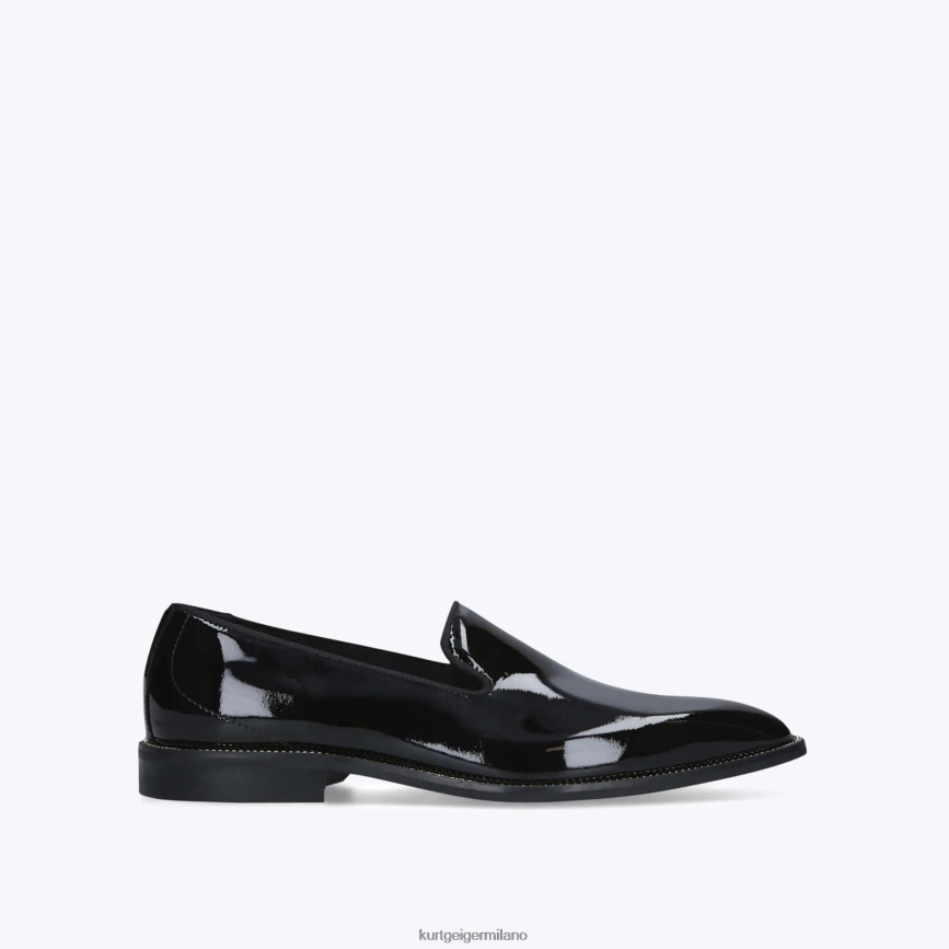 esso Kurt Geiger uomini slip on londra sloane nero 8024FF635 | calzature