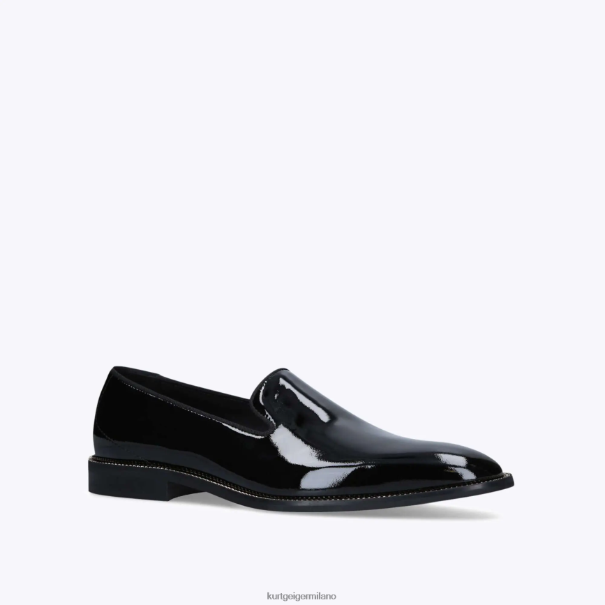 esso Kurt Geiger uomini slip on londra sloane nero 8024FF635 | calzature