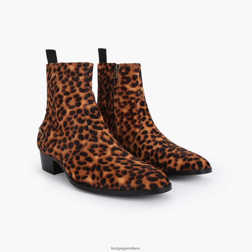 esso Kurt Geiger uomini leopardo del gin londinese marrone altro 8024FF653 | calzature