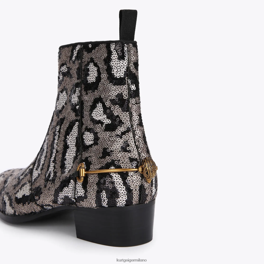 esso Kurt Geiger uomini paillettes gin londinesi combinazione beige 8024FF654 | calzature