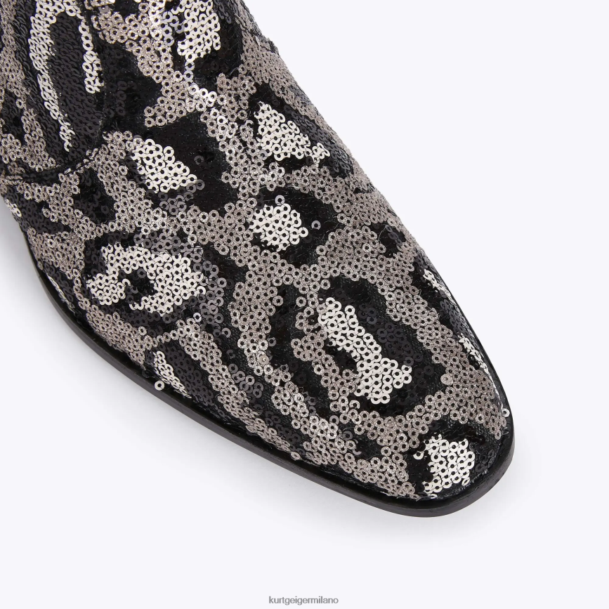 esso Kurt Geiger uomini paillettes gin londinesi combinazione beige 8024FF654 | calzature