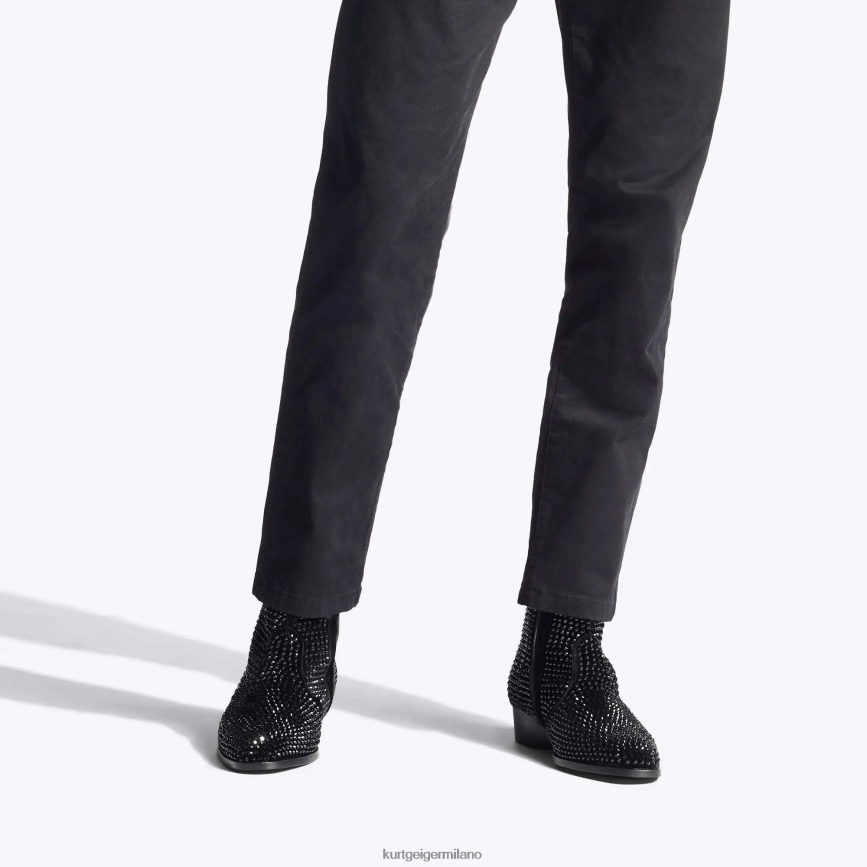 esso Kurt Geiger uomini stallone di gin londinese nero 8024FF655 | calzature